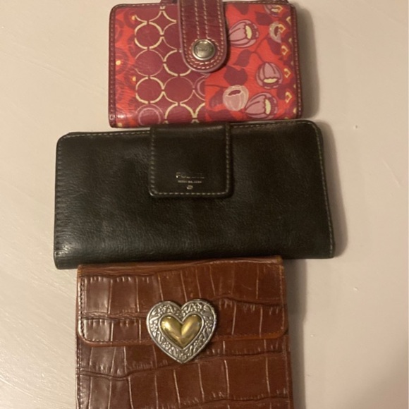 Fossil wallet bundle/ Brighton wallet sold - Picture 2 of 8